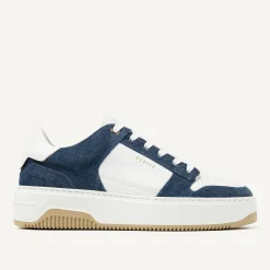 Basket Court Denim Sneakers Voor Dames