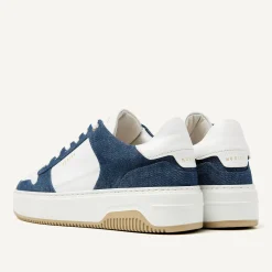 Basket Court Denim Sneakers Voor Dames