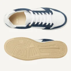 Basket Court Denim Sneakers Voor Dames