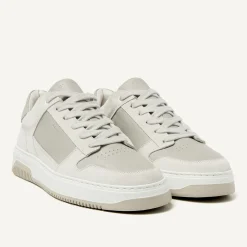 Basket Court Lichtgrijze Sneakers Voor Heren