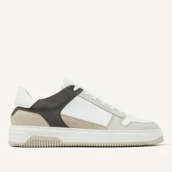 Basket Court Wit Grijze Sneakers Voor Heren