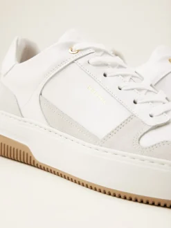 Basket Court Witte Sneakers Voor Dames