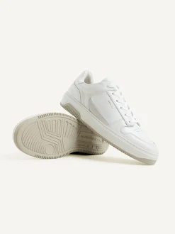 Basket Court Witte Sneakers Voor Heren