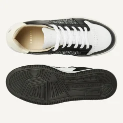 Basket Court Zwarte Glitter Sneakers Voor Dames
