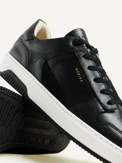 Basket Court Zwarte Sneakers Voor Heren