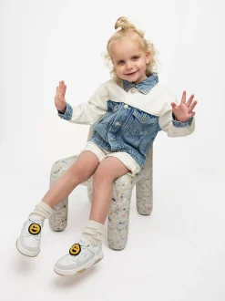 Basket Court JR Witte Sneakers Voor Kids