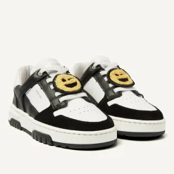 Basket Court JR Zwarte Witte Sneakers Voor Kids