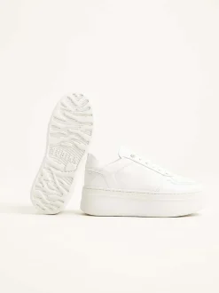 Bayou Platform Witte Sneakers Voor Dames