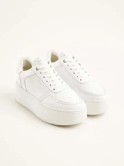 Bayou Platform Witte Sneakers Voor Dames
