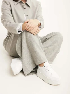 Bayou Platform Witte Sneakers Voor Dames