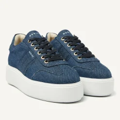 Elise Wing Denim Sneakers Voor Dames