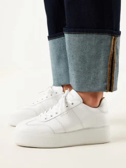 Elise Wing Witte Sneakers Voor Dames