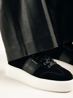 Elise Wing Zwarte Sneakers Voor Dames
