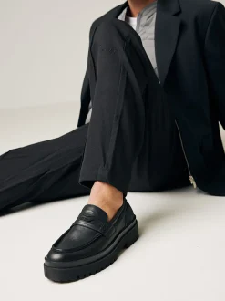 Ethan Gatsby Zwarte Loafers Voor Heren