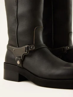 Eve Lynn Zwarte Biker Boots Voor Dames