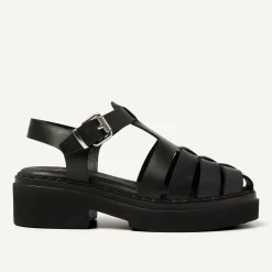 Finn Roma Zwarte Sandalen Voor Dames