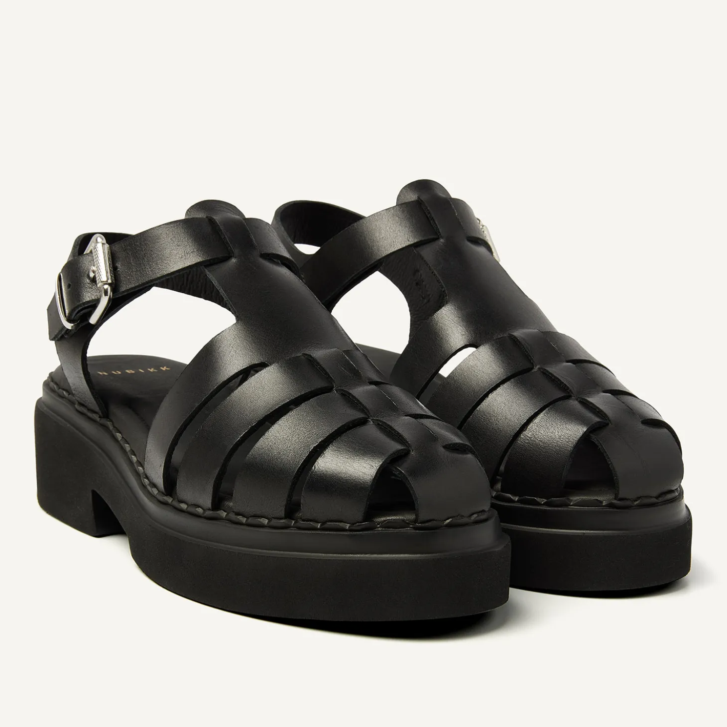 Finn Roma Zwarte Sandalen Voor Dames