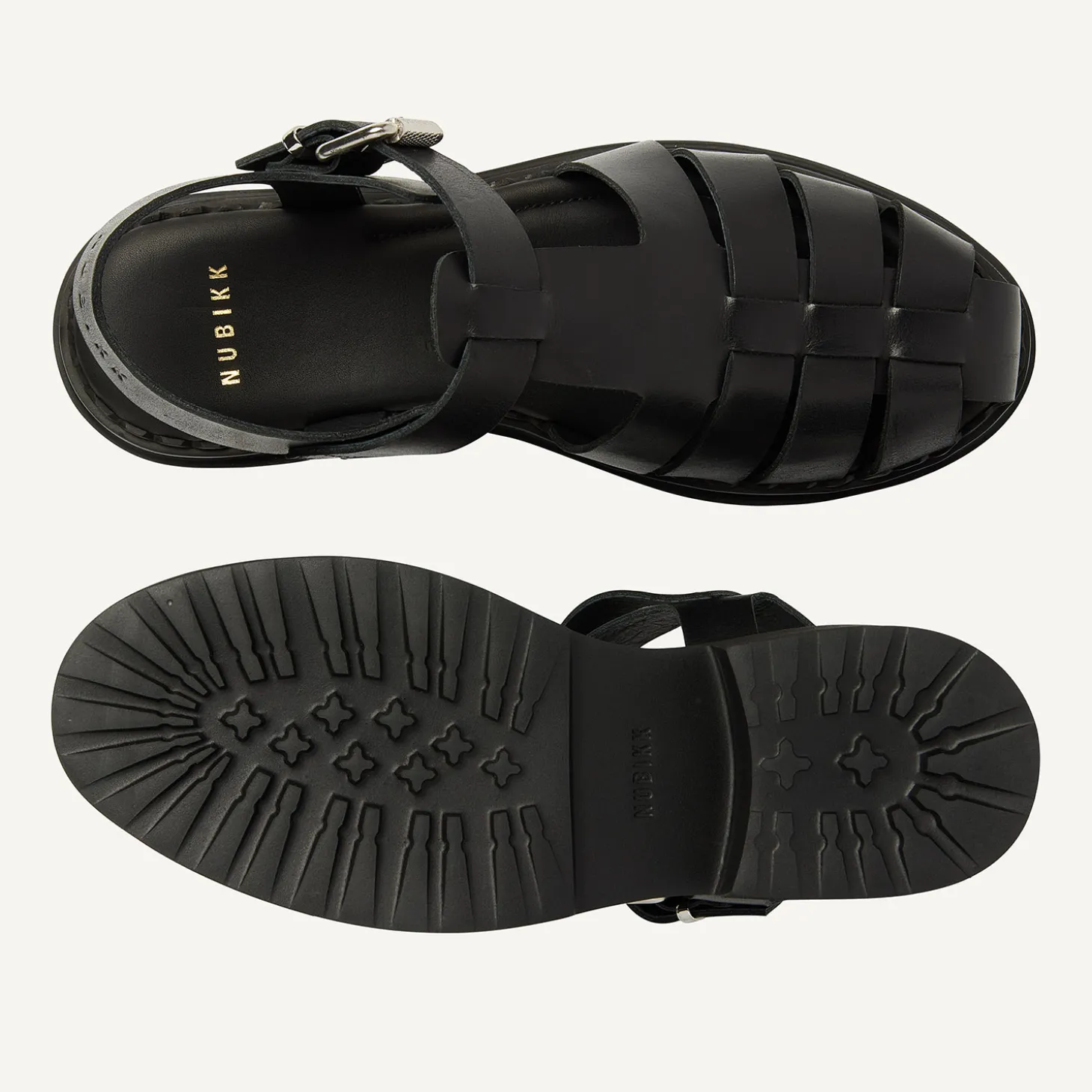 Finn Roma Zwarte Sandalen Voor Dames