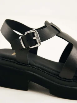 Finn Roma Zwarte Sandalen Voor Dames