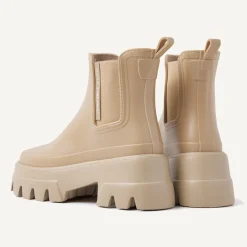 Flore Lemon Beige Boots Voor Dames
