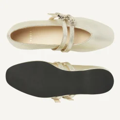 Gisele Grace Gouden Ballerina's Voor Dames