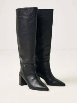 Isa Bella Zwarte Boots Voor Dames