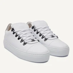 Jagger Classic Multi Witte Sneakers Voor Heren