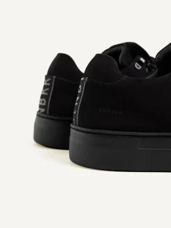 Jagger Classic Nubuck Zwarte Raven Sneakers Voor Heren