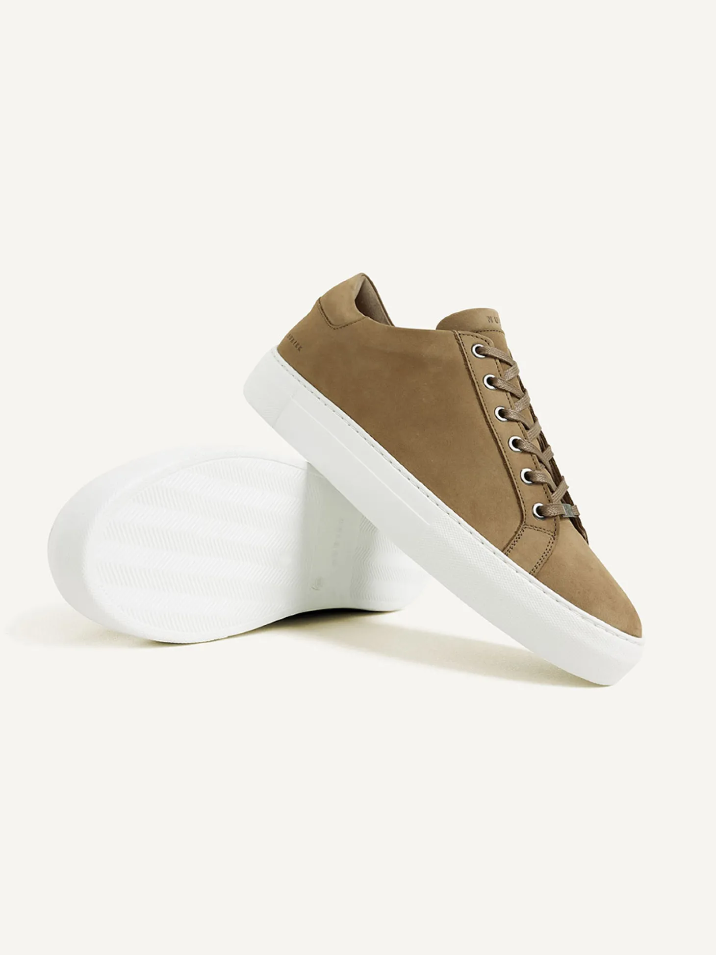 Jagger Pure Bruine Sneakers Voor Heren