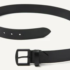 James Belt Zwarte Raven Riem Voor Heren