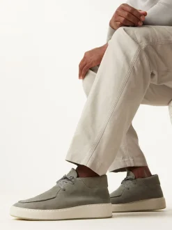 Jiro Gio Lichtgrijze Desert Boots Voor Heren