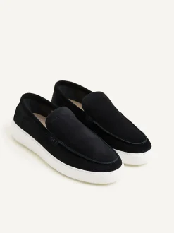 Jiro Mio Blauwe Loafers Voor Heren