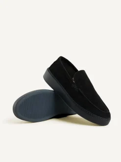 Jiro Mio Donkerblauwe Loafers Voor Heren