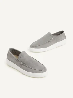 Jiro Mio Lichtgrijze Loafers Voor Heren