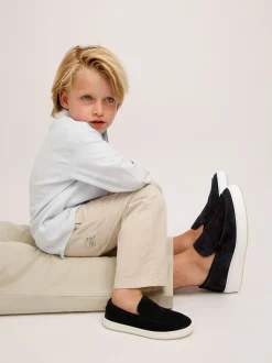 Jiro Mio JR Blauwe Loafers Voor Kids