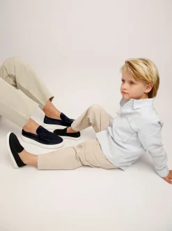 Jiro Mio JR Blauwe Loafers Voor Kids
