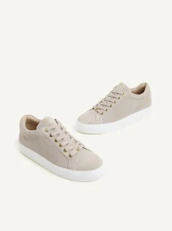 Jolie Pure Fresh Taupe Sneakers Voor Dames