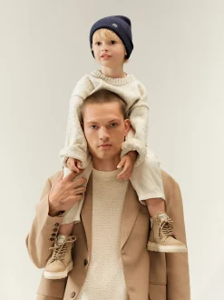 Jonah Dune JR Taupe Boots Voor Kids
