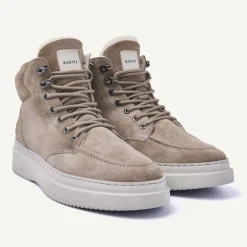 Jonah Polar Fur Taupe Boots Voor Heren