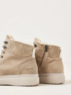 Jonah Polar Fur Taupe Boots Voor Heren
