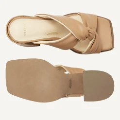 Lana Twist Beige Sandalen Voor Dames
