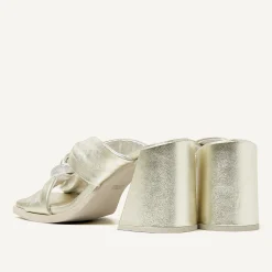 Lana Twist Gouden Sandalen Voor Dames