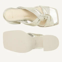 Lana Twist Gouden Sandalen Voor Dames