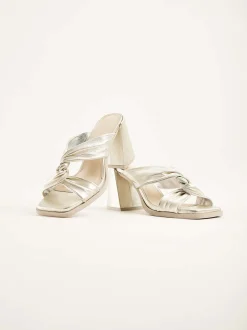 Lana Twist Gouden Sandalen Voor Dames