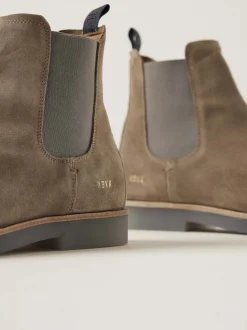 Logan Chelsea Taupe Boots Voor Heren