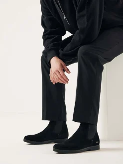 Logan Chelsea Zwarte Boots Voor Heren