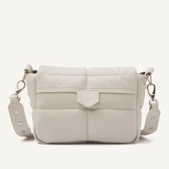May Beige Leren Tas
