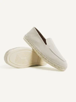 Mr Sanchez Off White Espadrilles Voor Heren