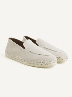 Mr Sanchez Off White Espadrilles Voor Heren