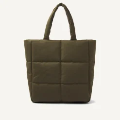 Nov Khaki Canvas Tas